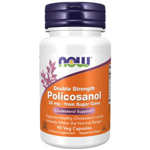 NOW® Foods NOW Policosanol 20 mg, 90 rastlinných kapsúl