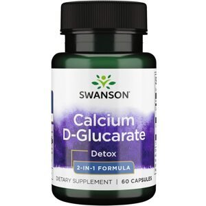 Swanson Calcium D-glucarate (D-glukarát vápenatý), 60 kapsúl