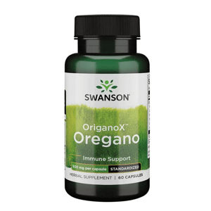 Swanson OriganoX Oregano 500 mg, 60 kapsúl