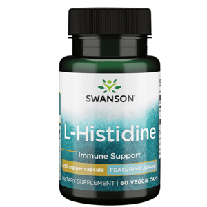 Swanson L-Histidine (L-Histidín), 60 rastlinných kapsúl