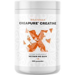 BrainMax Creatine (Creapure®), Kreatín monohydrát, 500 g