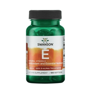 Swanson Vitamin E 400 IU, 100 kapslí