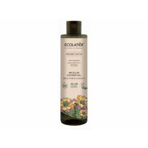 Ecolatiér - Micelární sprchový gel, hladkost a krása, kaktus, 350 ml