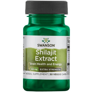 Swanson Shilajit Extrakt - 100 mg, 30 kapslí