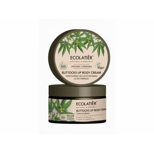 Ecolatiér - Ultra zpevňující tělový krém proti celulitidě, Cannabis, 250 ml