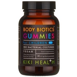 KIKI Health Body Biotics for children (probiotiká pre deti), 175 mg, 30 gumových bonbónov
