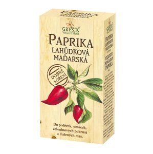 Grešík Waldemar Dobré korenie - paprika lahôdková maďarská mletá, 100 g