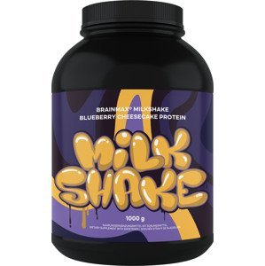 BrainMax Milkshake Protein, BIO, 1000 g Príchuť: Borůvkový cheesecake BIO srvátka + BIO mliečny proteín