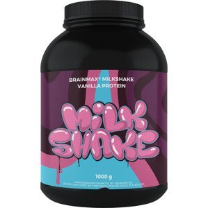 BrainMax Milkshake Protein, BIO, 1000 g Príchuť: Vanilka BIO srvátka + BIO mliečny proteín