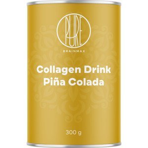BrainMax Pure Collagen Drink, kolagén nápoj, piňa colada, 300 g Kolagén nápoj s príchuťou piňa colada