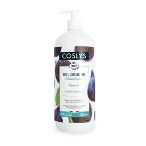 COSLYS - Sprchový gel na citlivou pokožku s fíkovým extraktem, 1 L *SK-BIO-001 certifikát