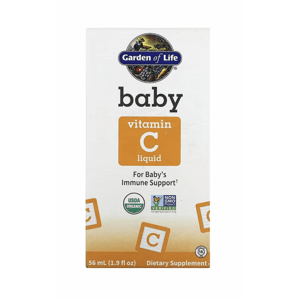 Garden of Life Baby Vitamin C Liquid, vitamín C pro děti, 56 ml Expirácia: 3/2024