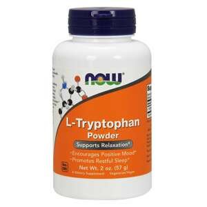 NOW® Foods NOW L-Tryptophan Powder, L-Tryptofan prášek, 57g,  EXP. Expirace 11/2022