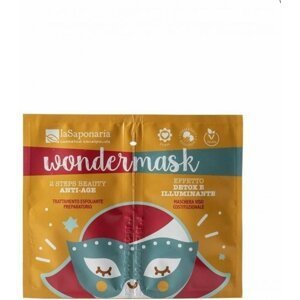 laSaponaria Dvoufázová pleťová maska proti stárnutí Wondermask, 8+5 ml
