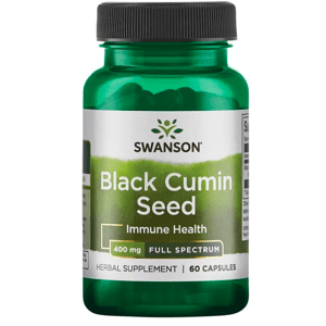 Swanson Black Seed Cumin (Čierna rasca), 400 mg, 60 kapsúl