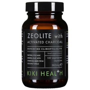 KIKI Health - Zeolite With Activated Charcoal (Zeolit s aktivním uhlím), 60g