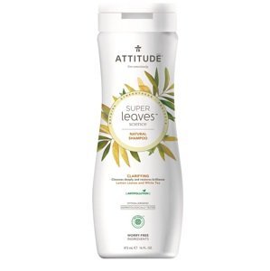 Attitude - Přírodní šampon s detoxikačním účinkem - rozjasňující pro normální a mastné vlasy, 473 ml