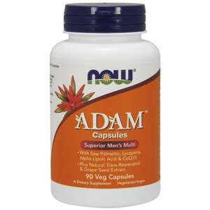 NOW® Foods NOW Adam, Multivitamin pro muže, 90 rostlinných kapslí EXP Expirace 06/2022