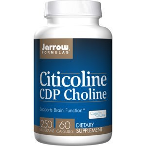 Jarrow Formulas Citicoline (CDP-cholin, Cognizin), 250 mg, 60 kapslí  /  Expirace 07/2022 Expirace 07/2022