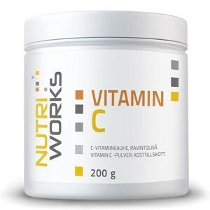 NutriWorks Vitamin C 200g,  EXP. Expirace 23/09/2022