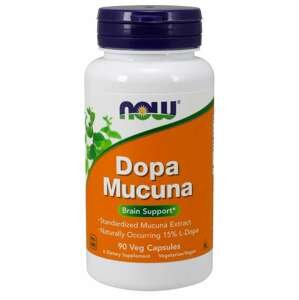 NOW® Foods NOW DOPA Mucuna, 90 rastlinných kapsúl