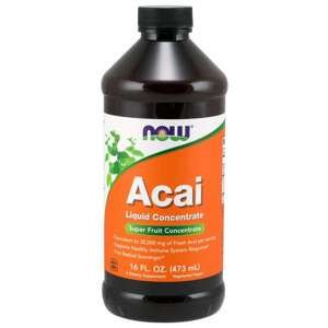 NOW® Foods NOW Acai Liquid Concentrate (Koncentrát z Acai), 473 ml Expirace 8/2021