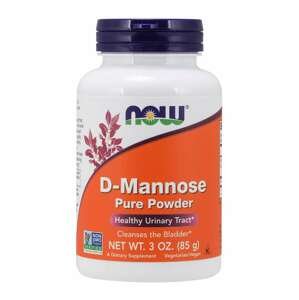 NOW® Foods NOW D-Manóza, 85 g, čistý prášok