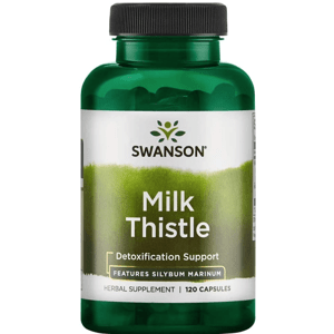 Swanson Milk Thistle (Pestrec mariánsky) - štandardizovaný, 250 mg, 120 kapsúl