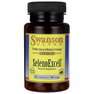 Swanson SelenoExcell®, Organický Selén, 200 mcg, 60 kapsúl