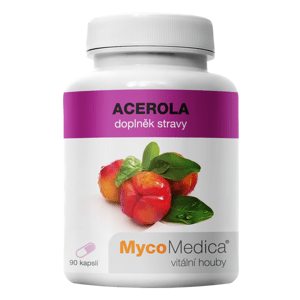 MycoMedica -  Acerola v optimální koncentraci, 90 želatinových kapslí