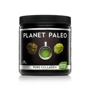 Planet Paleo Pure Collagen Matcha Latte (kolagen s matchou), 225g