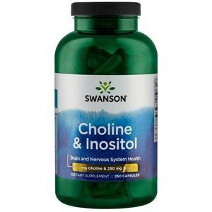 Swanson Cholin & Inositol, 250 mg, 250 kapsúl