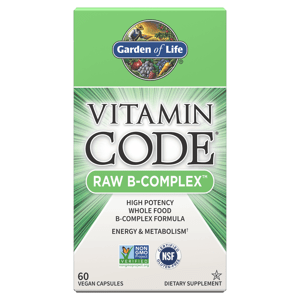 Garden of Life Vitamín Code RAW B-Complex, 60 kapsúl