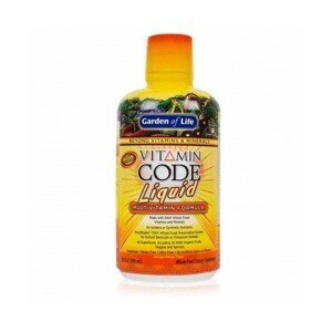 Garden of life Vitamin Code - Tekutý Multivitamín, Pomaranč-Mango - 900 ml