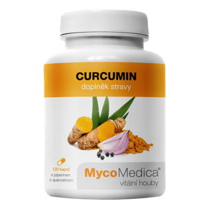 MycoMedica - Curcumin v optimální koncentraci, 120 želatinových kapslí