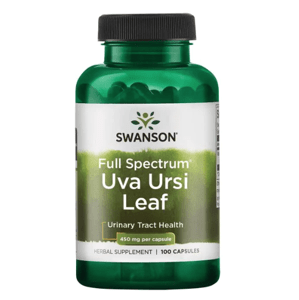 Swanson Uva Ursi Leaf - Medvědice , 450 mg, 100 kapslí