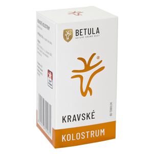 Betula - kravské kolostrum (colostrum), 250 mg, 60 kapsúl