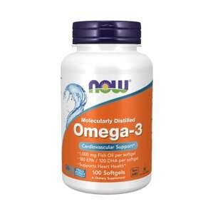 NOW® Foods NOW Omega-3, molekulárne destilované, 100 softgélových kapsúl