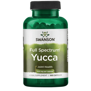 Swanson Yucca, 500 mg, 100 kapsúl