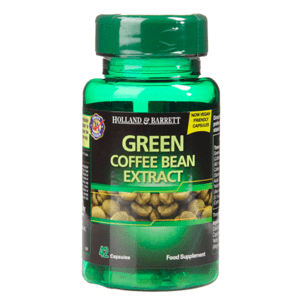 Holland & Barrett Green Coffee Bean Extract (Extrakt z kávových zŕn), 42 kapsúl