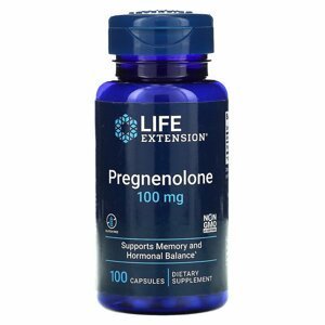 Life Extension Pregnenolone, 100mg, 100 kapsúl