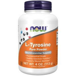 NOW® Foods NOW L-Tyrosine, prášok, 113g