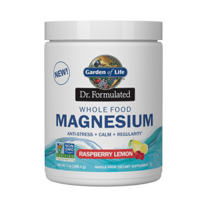 Garden of Life - Magnesium Dr. Formulated (horčík) - malina a citrón, 198g