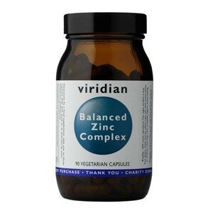 Viridian Balanced Zinc Complex - 90 kapsúl