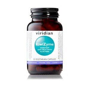 Viridian KiwiZyme (tráviace enzýmy) 30 kapsúl