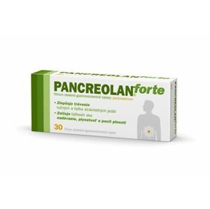 PANCREOLAN FORTE 1×30 tbl, liek na pdporu trávenia
