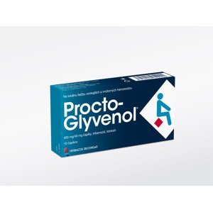 Procto-Glyvenol 1×10 ks, liek