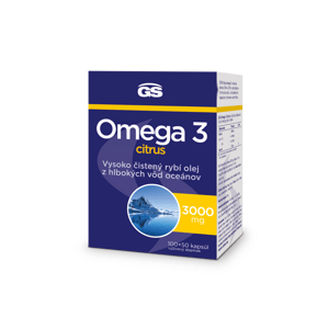 GS Omega 3 citrus, 100+50 kapsúl