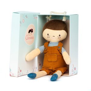 Bonikka Chi Chi látková bábika v darčekovej krabičke - Tim žlté montérky
