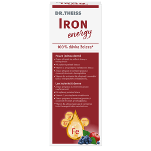 Dr.Theiss IRON Energy sirup 250 ml
